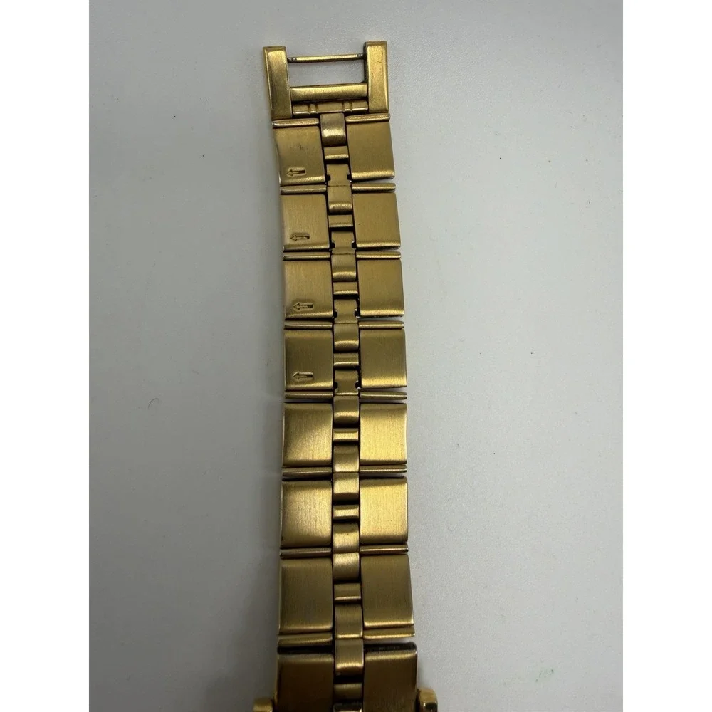 Caravelle By Bulova 44D05 Mens Tank Watch New Battery 26MM 8.5
